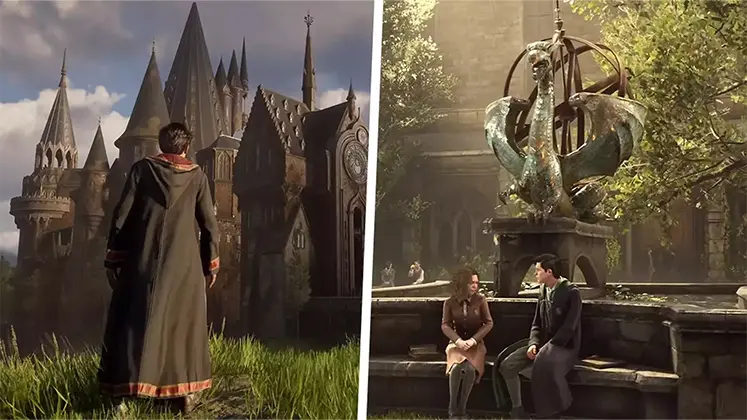 نماهایی از فضای داخلی Hogwarts در Hogwarts Legacy
