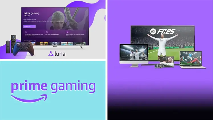 ترکیب Prime Gaming با Luna