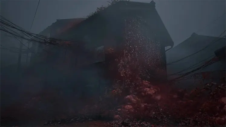 نمایی از فضای بازی Silent Hill f