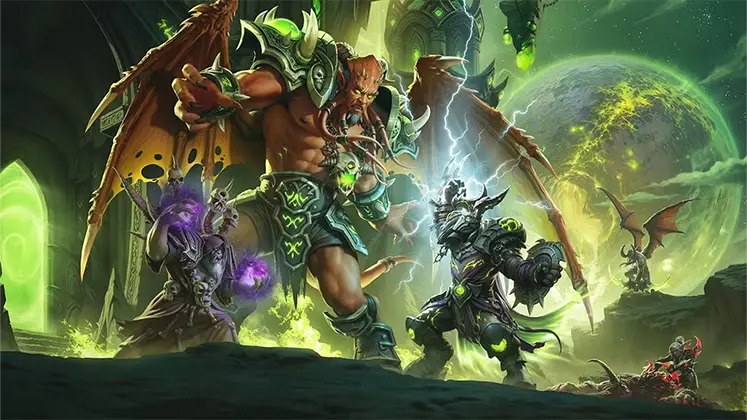 بنری از WoW Legion Remix