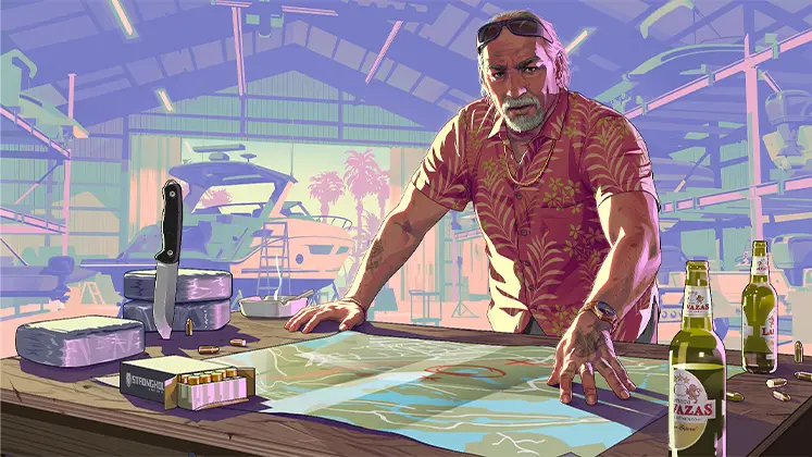 یکی از شخصیت‌های GTA 6