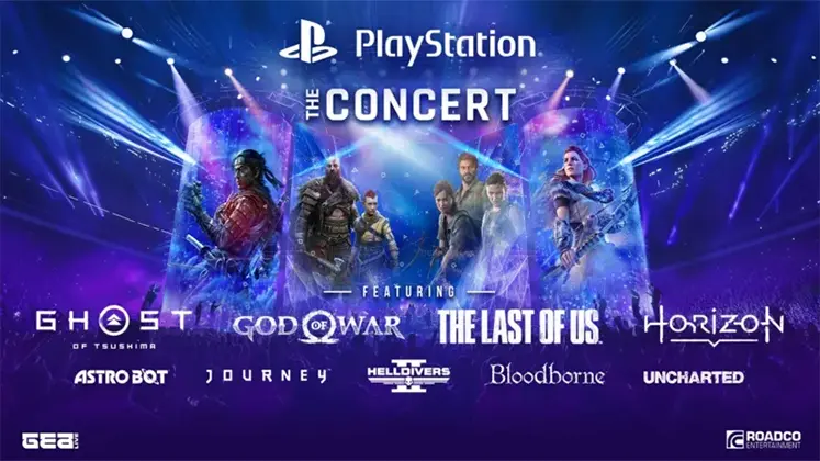 موسیقی‌های مورد انتظار PlayStation: The Concert