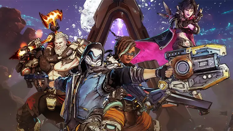 بنری از بازی Borderlands 4