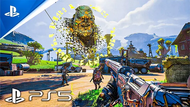 نمایی از بازی Borderlands 4