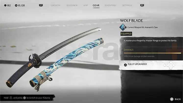 تصویری از The Wolf Blade در Ghost of Yōtei
