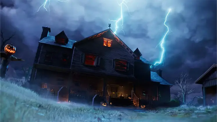 تم هالووین بازی فورتنایت (Fortnitemares)