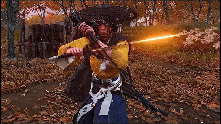 اسلحه Dual Katanas در Ghost of Yōtei
