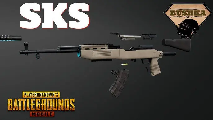 اسلحه SKS در PUBG Mobile