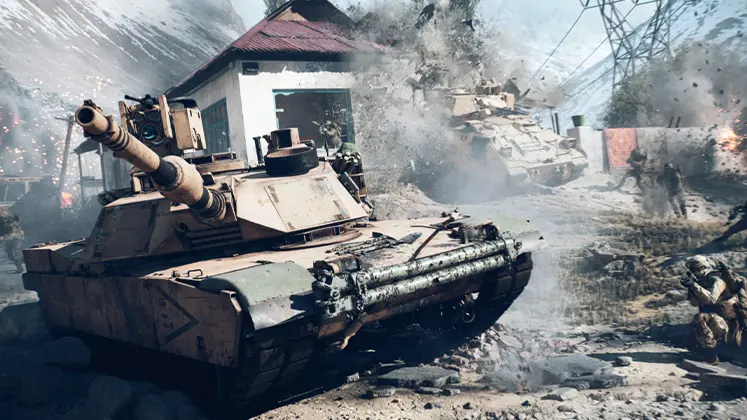 بنری از بازی Battlefield 6