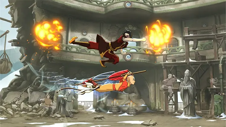 گیم پلی Avatar Legends: The Fighting Game