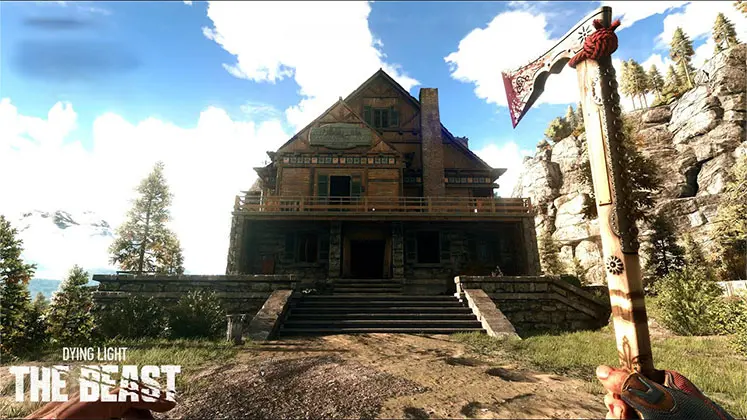 استفاده از تبر Ciupaga در بازی Dying Light: The Beast