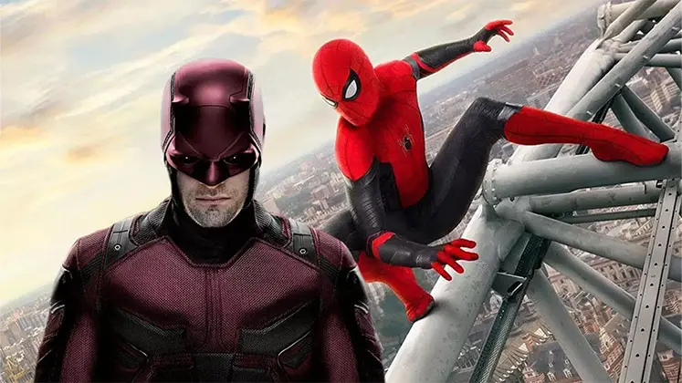 نمایی از Spider Man و Daredevil