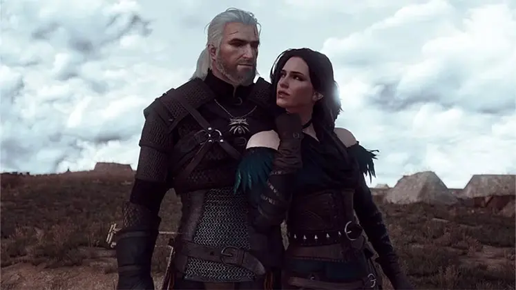 تصویری از Geralt و Yennefer of Vengerberg