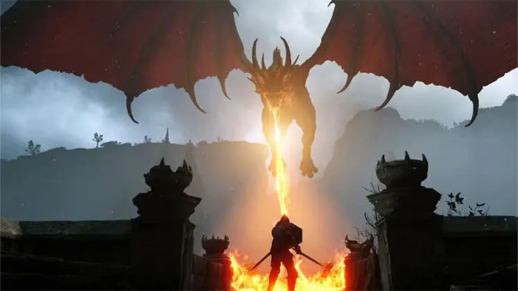 اژدهای بازی Demon’s Souls