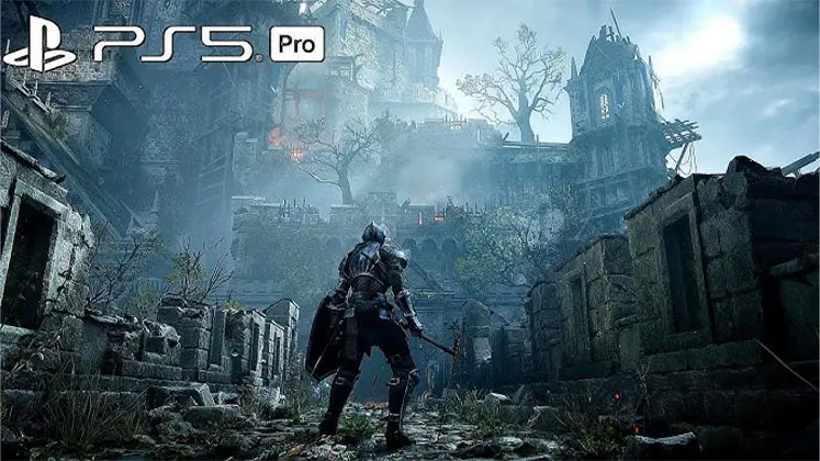 نمایی از بازی Demon’s Souls روی PS5 Pro
