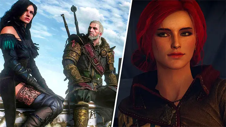 گرالت و ینفر در مقابل Triss Merigold of Maribor