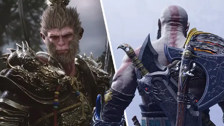 نمایی از God Of WarوBlack Myth: Wukong