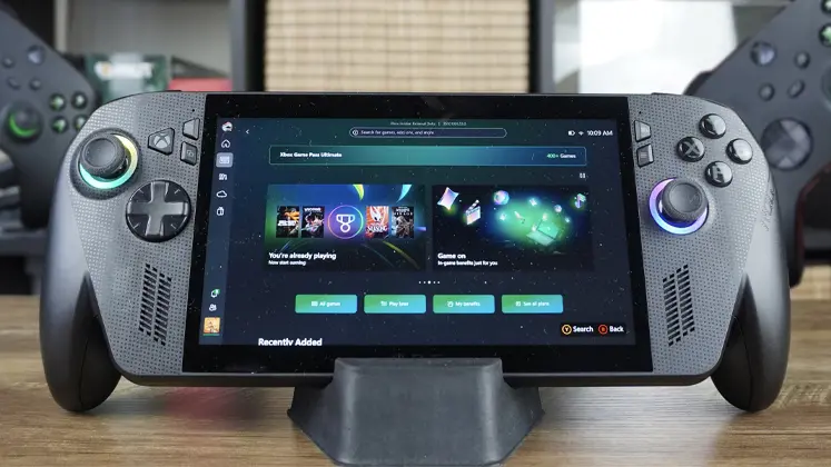 تصویری دسته بازی Xbox ROG Ally X