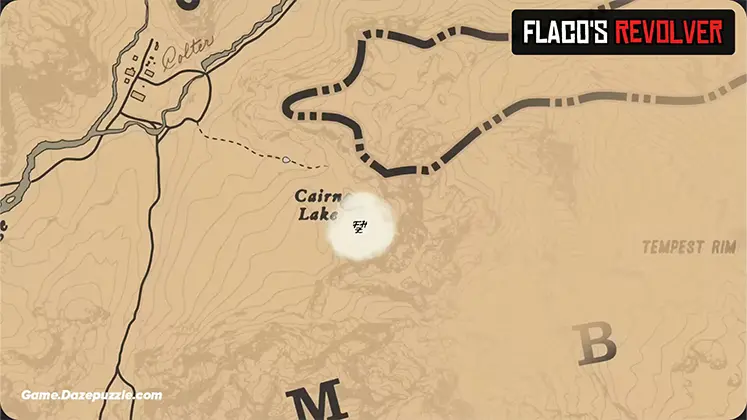 مکان دقیق Flaco's Revolver در رد دد 2