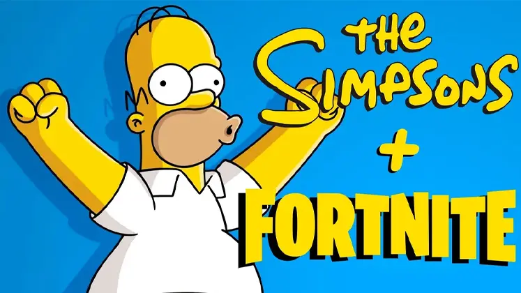 Simpsonsدر  Fortnite