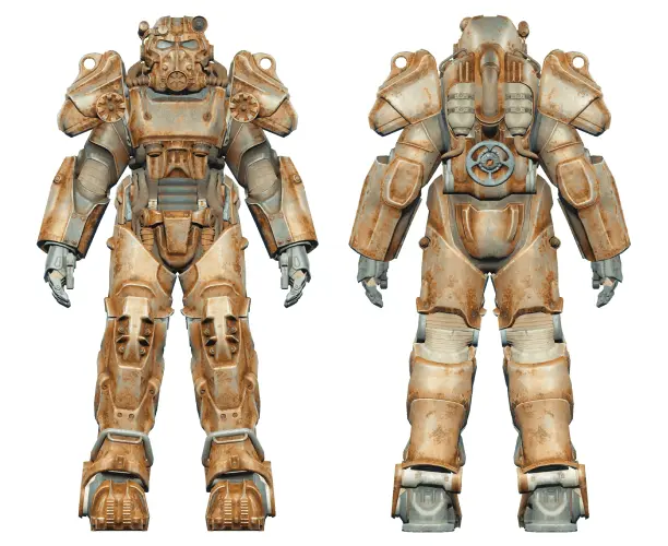 Power Armor مدل T-60 در بازی Fall Out 4