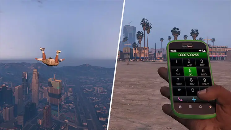 نحوه وارد کردن کدها و استفاده از چیت در بازی Grand Theft Auto V