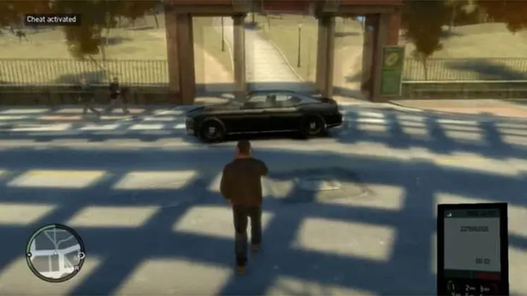 فعالسازی کدهای تقلب با تلفن همراه در بازی GTA IV