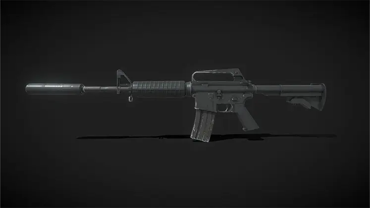 اسلحه M4A1-S در بازی CS2