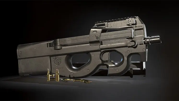 اسلحه P90 در بازی Counter Strike 2