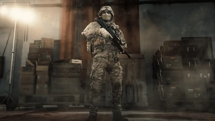 battlefield 6 عکسی از یونیفورم کاراکتر بازی