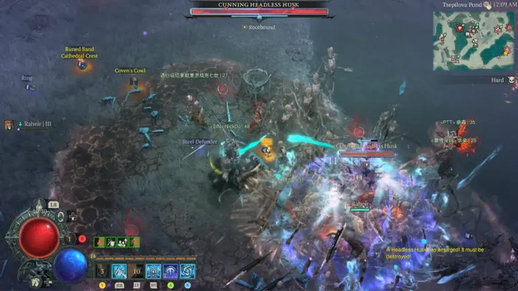 نمایی از گیم پلی بازی Diablo 4