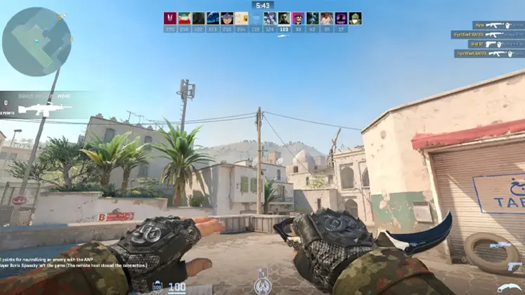 تصویری از گیم پلی بازی Counter-Strike2