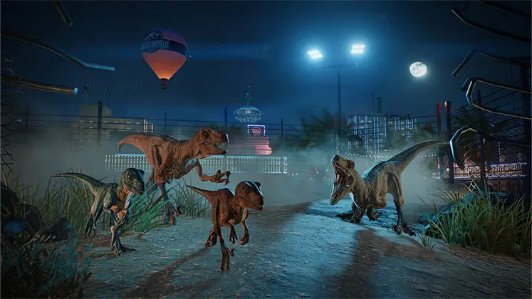 نمایی از بازی Jurassic World Evolution 3