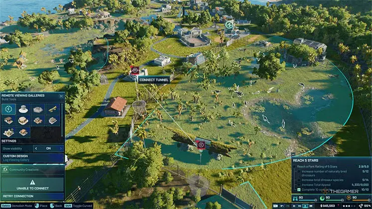 گیم پلی بازی Jurassic World Evolution 3