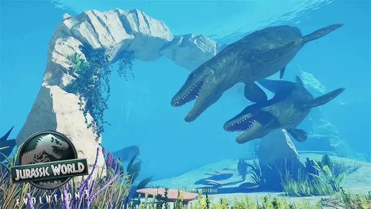 تصویری از زیر آب در بازی Jurassic World Evolution 3