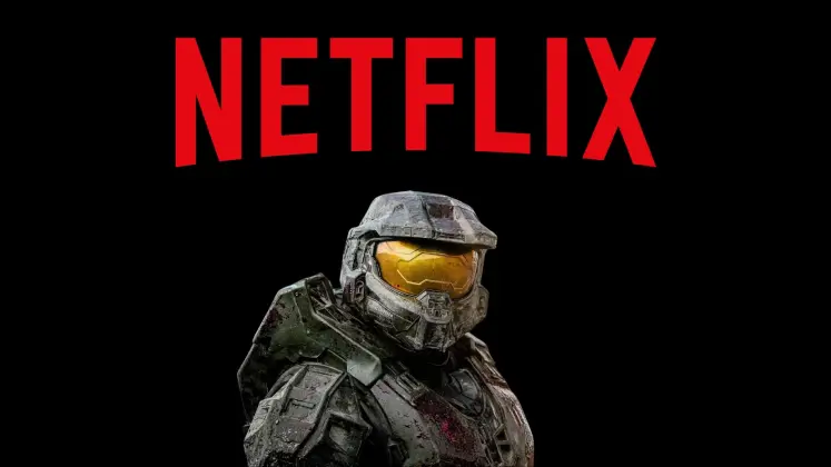 Netflix و لوگوی  Halo تصویری از کاراکتر سریال