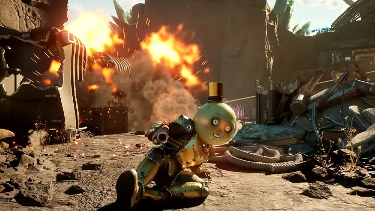 نمایی از گیم پلی بازی The Outer Worlds 2