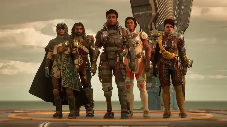 نمایی از کاراکتر های بازی The Outer Worlds 2