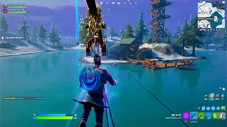 گیم پلی بازی Fortnite