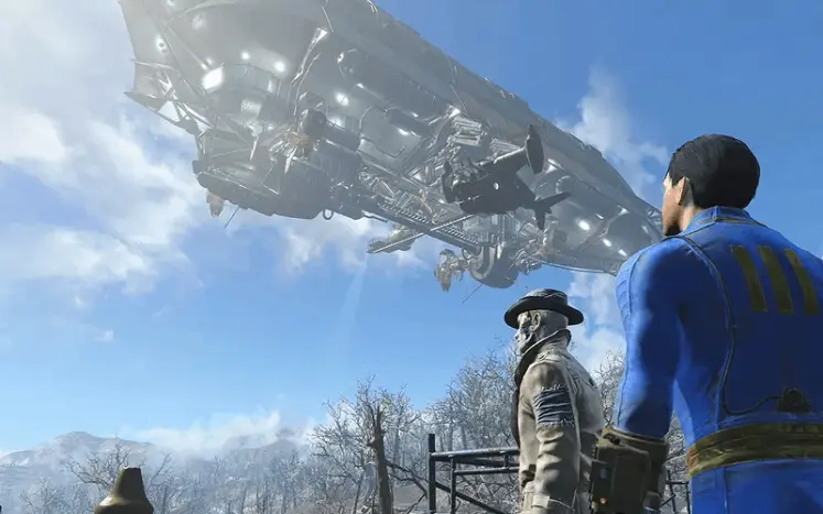 Fallout 4 بازی gameplay تصویری از