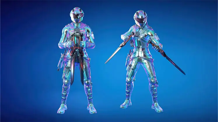 رنگی دیگر از اسکین مکس اسپید در Crew Pack 2025 Fortnite