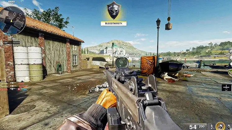نمایی از گیم پلی بازی  Call of Duty: Black Ops 6