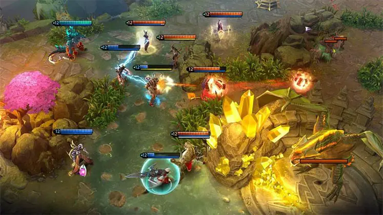سبک بازی موبا MOBA - Multiplayer Online Battle Arena