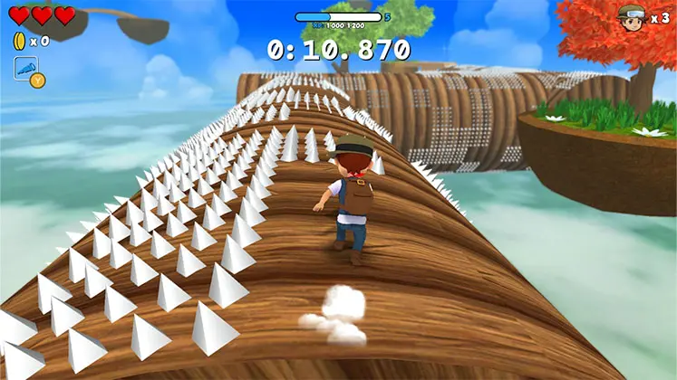 سبک بازی پلتفرمر سه‌بعدی 3D Platformer