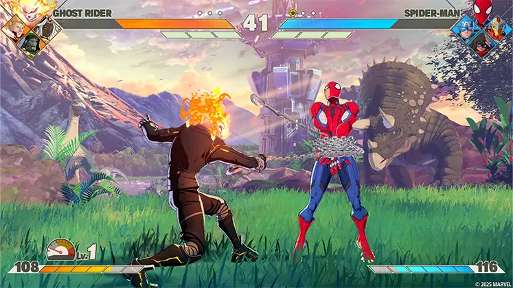 MARVEL Tōkon: Fighting Souls تصویری از گیم پلی بازی