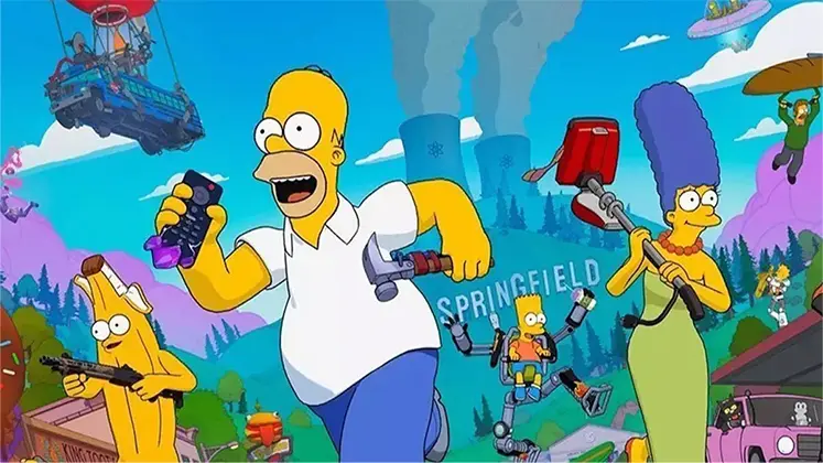 Fortnite در بازی springfield تصویری از مپ