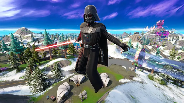 Star Wars و Fortnite تصویری از همکاری