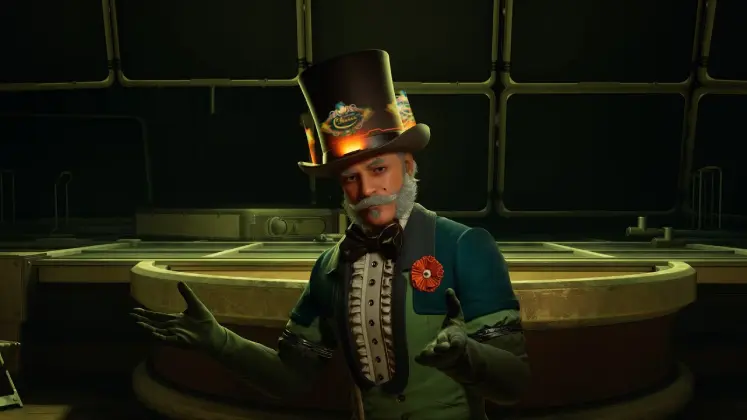 NPC و صحبت با The Outer Worlds 2 تصویری از گیم پلی بازی