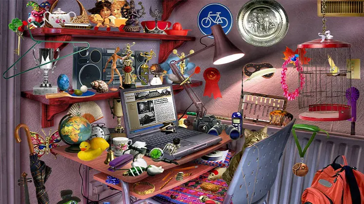 سبک بازی پازل اشیاء مخفی Hidden Object Puzzle