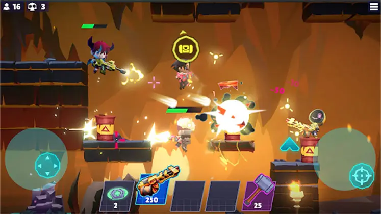 سبک بازی پلتفرمر-بتل رویال Platformer Battle Royale